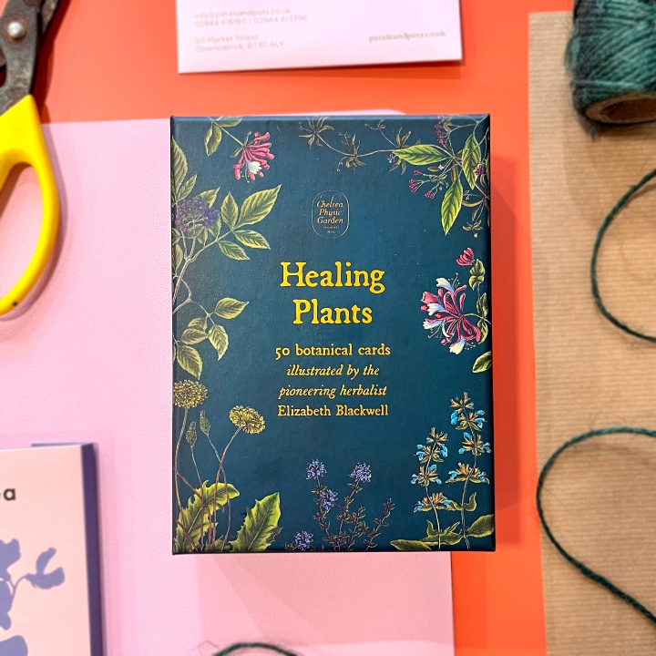 Healing Plants Illustrated Botanical Cards