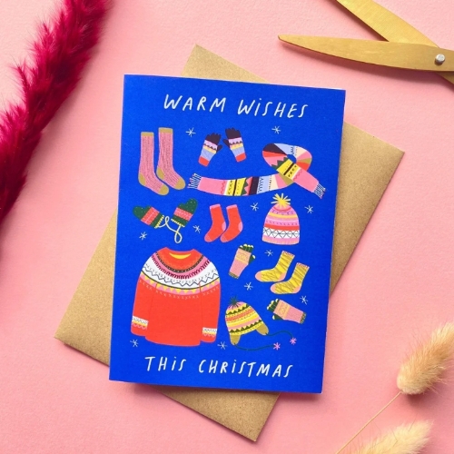 Warm Wishes Greeting Card